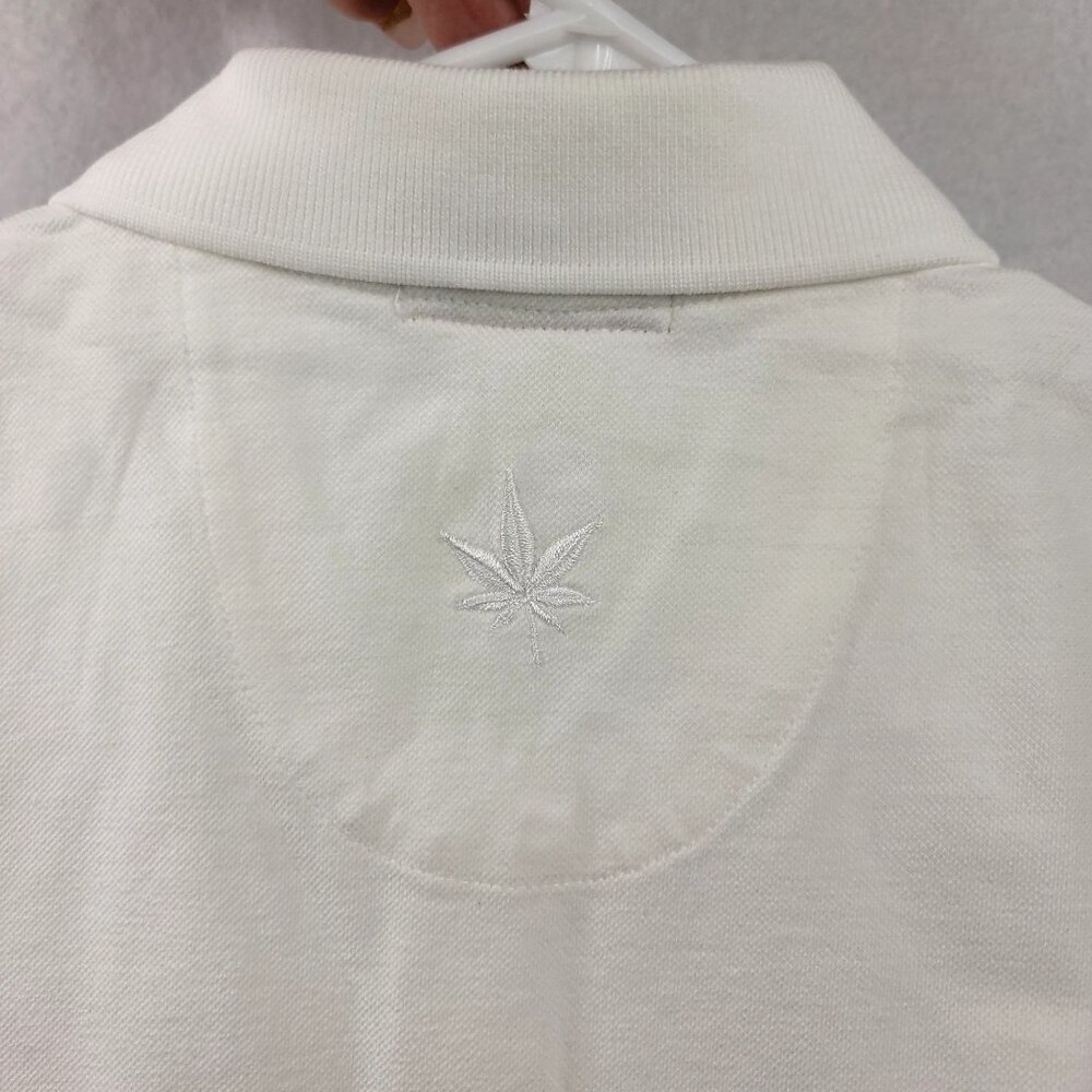 Boast Womens Medium Sleeveless Polo Shirt White Golf Tennis Pickleball Athletic - Picture 6 of 9